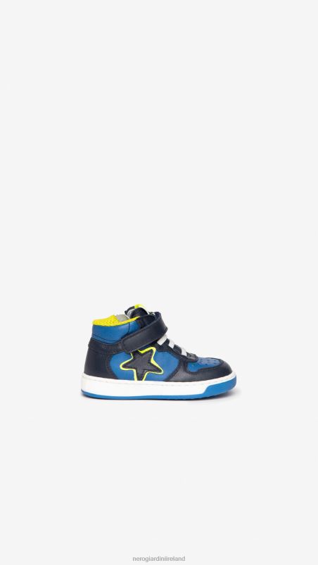 NeroGiardini Boy Art. I325000M Junior leather sneakers Incanto N8HP4381