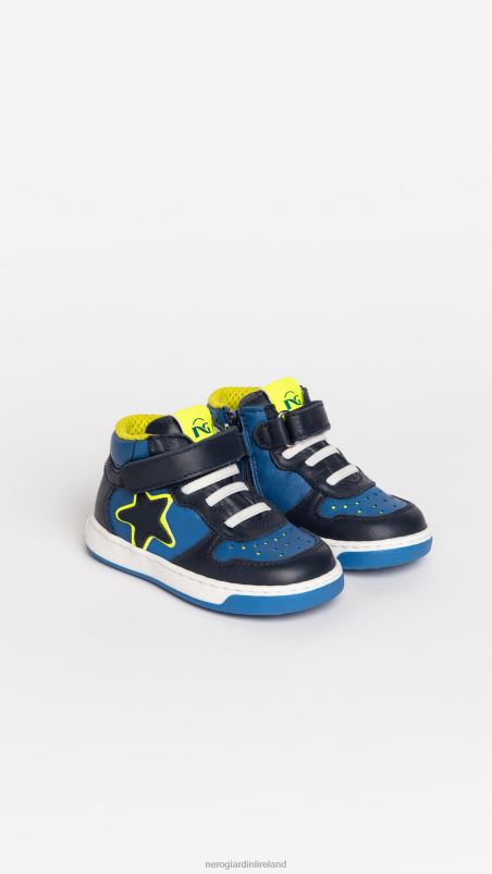 NeroGiardini Boy Art. I325000M Junior leather sneakers Incanto N8HP4381