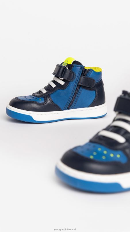 NeroGiardini Boy Art. I325000M Junior leather sneakers Incanto N8HP4381