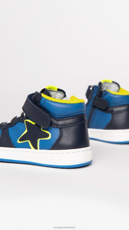 NeroGiardini Boy Art. I325000M Junior leather sneakers Incanto N8HP4381
