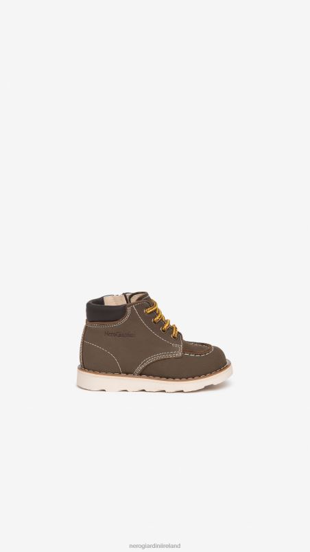 NeroGiardini Boy Art. I325020M Junior leather ankle boots Bosco N8HP4388