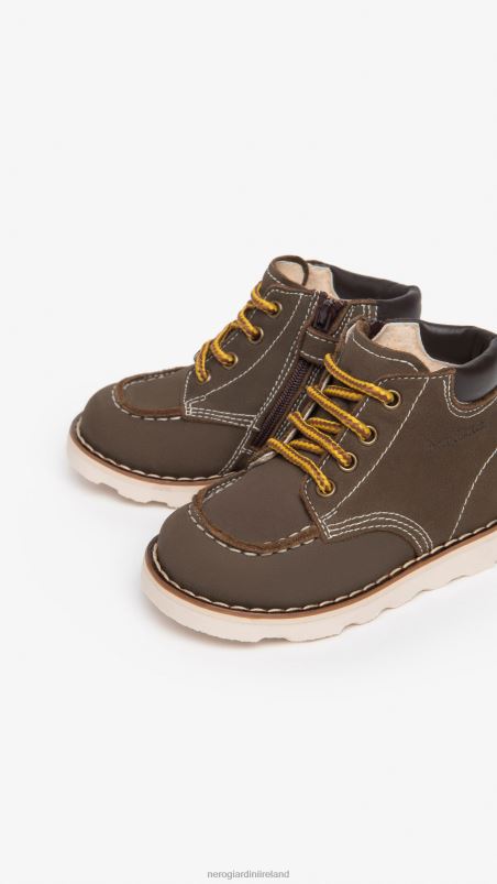 NeroGiardini Boy Art. I325020M Junior leather ankle boots Bosco N8HP4388