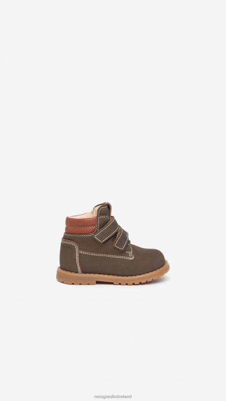 NeroGiardini Boy Art. I325031M Junior leather ankle boots Bosco N8HP4389