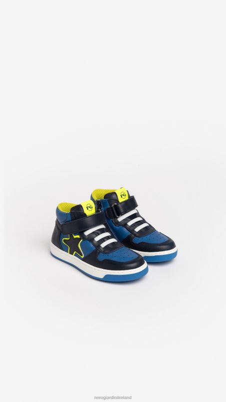 NeroGiardini Boy Art. I329000M Junior leather sneakers Incanto N8HP4387