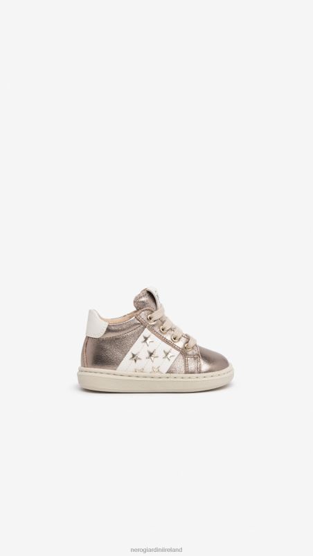 NeroGiardini Girl Art. I322534F Junior leather sneakers Leo N8HP4405