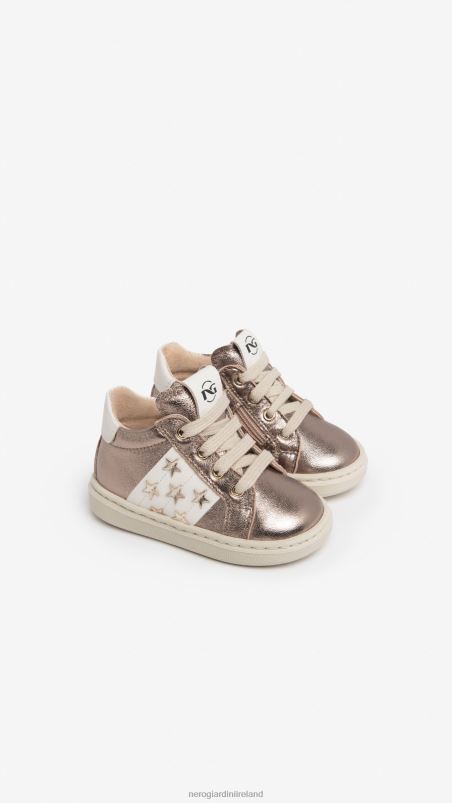 NeroGiardini Girl Art. I322534F Junior leather sneakers Leo N8HP4405