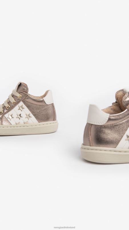 NeroGiardini Girl Art. I322534F Junior leather sneakers Leo N8HP4405