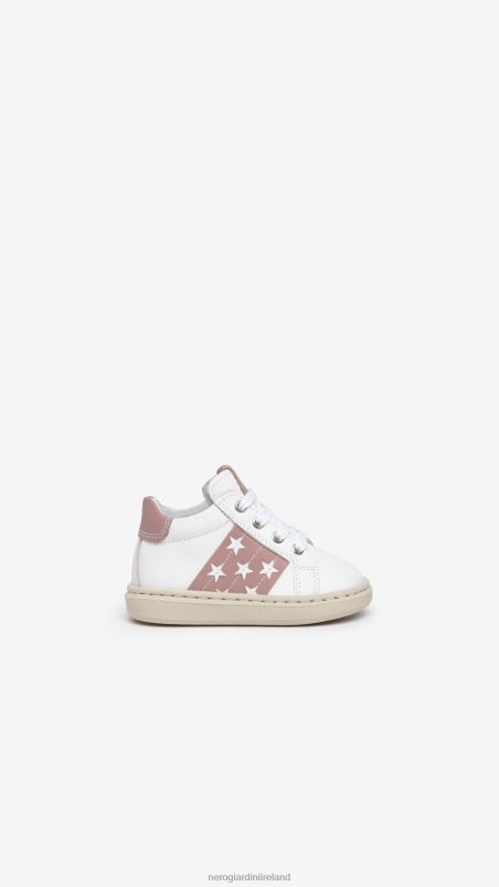 NeroGiardini Girl Art. I322535F Junior leather sneakers Bianco N8HP4406