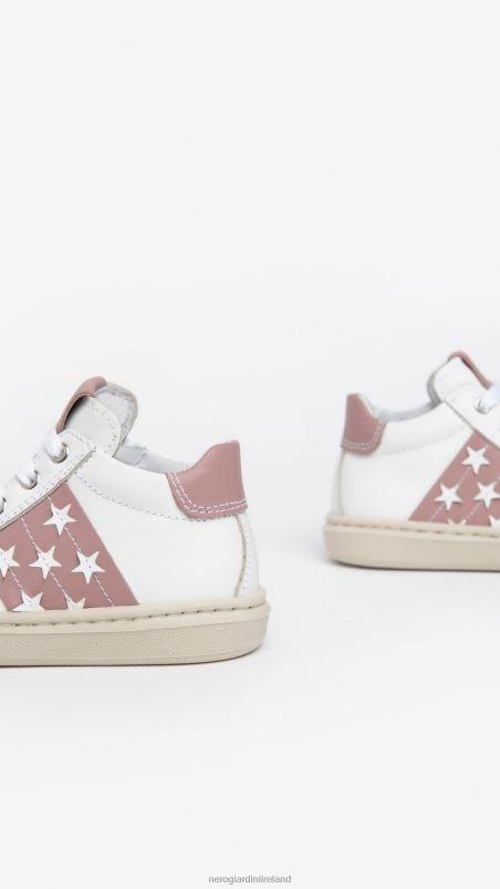 NeroGiardini Girl Art. I322535F Junior leather sneakers Bianco N8HP4406