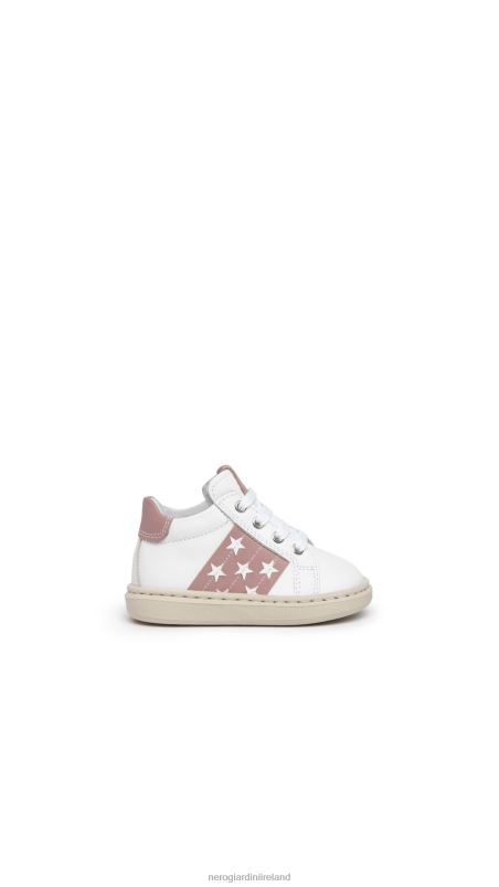 NeroGiardini Girl Art. I322535F Junior leather sneakers Bianco N8HP4406