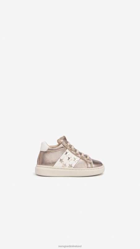 NeroGiardini Girl Art. I327534F Junior leather sneakers Leo N8HP4415