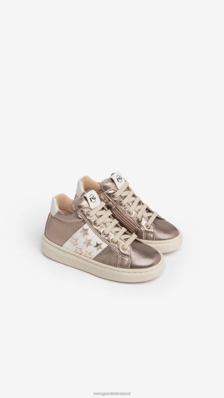 NeroGiardini Girl Art. I327534F Junior leather sneakers Leo N8HP4415