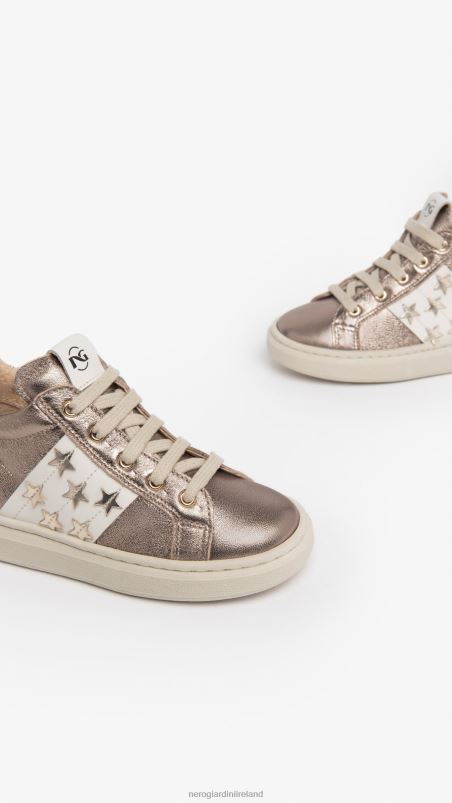NeroGiardini Girl Art. I327534F Junior leather sneakers Leo N8HP4415