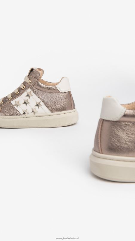 NeroGiardini Girl Art. I327534F Junior leather sneakers Leo N8HP4415
