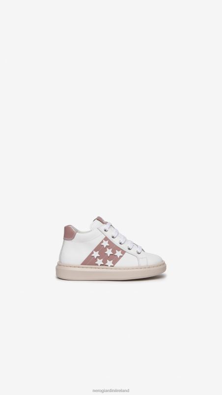 NeroGiardini Girl Art. I327535F Junior leather sneakers Bianco N8HP4416