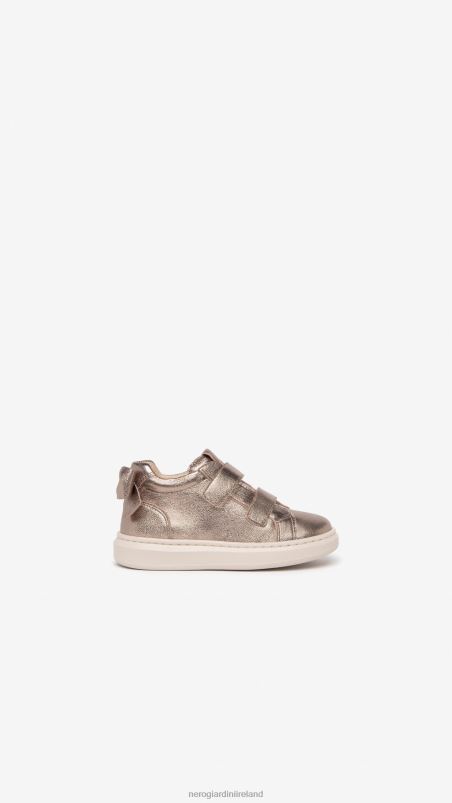 NeroGiardini Girl Art. I327536F Junior leather sneakers Leo N8HP4411
