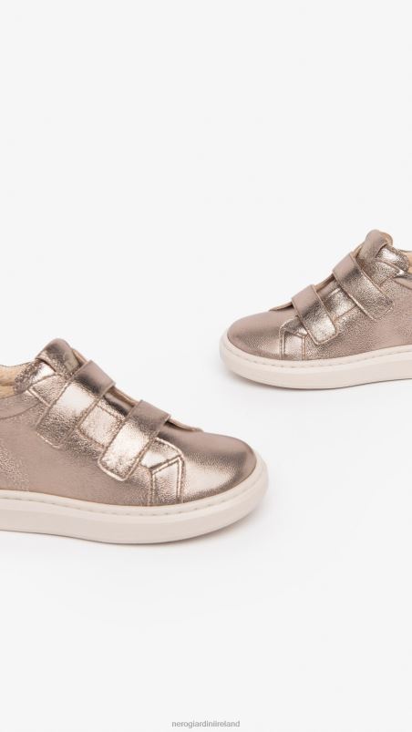 NeroGiardini Girl Art. I327536F Junior leather sneakers Leo N8HP4411