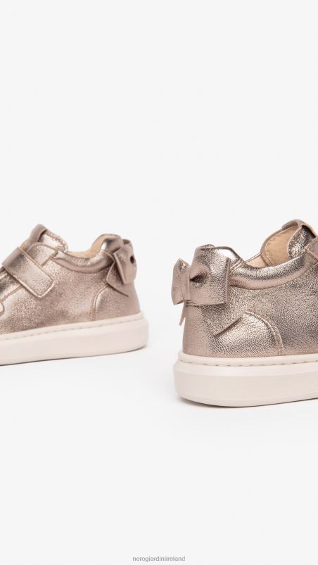 NeroGiardini Girl Art. I327536F Junior leather sneakers Leo N8HP4411