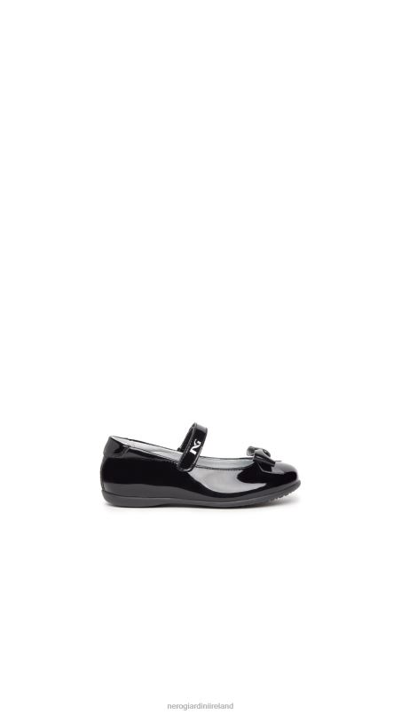 NeroGiardini Girl Art. I327542F Junior technical fabric ballerina shoes Nero N8HP4422