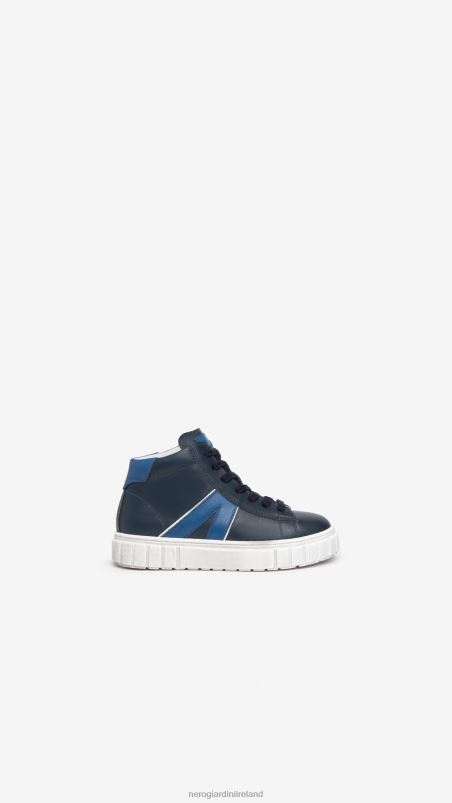 NeroGiardini Boy Art. I334511M leather sneakers Incanto N8HP4445