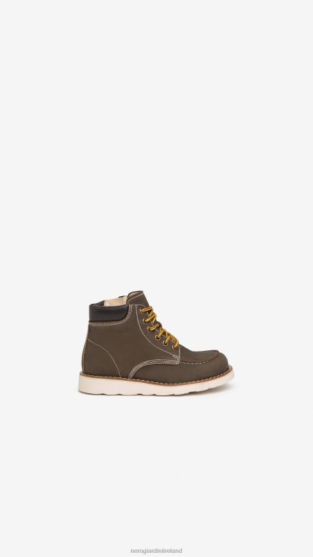 NeroGiardini Boy Art. I334570M leather ankle boots Bosco N8HP4456