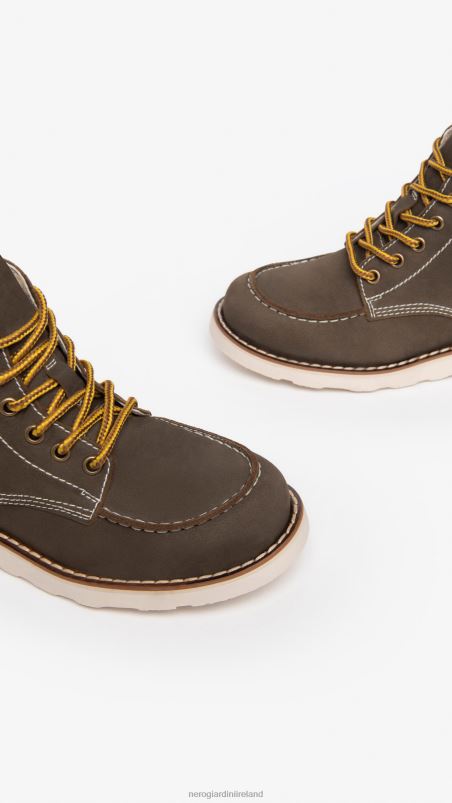 NeroGiardini Boy Art. I334570M leather ankle boots Bosco N8HP4456
