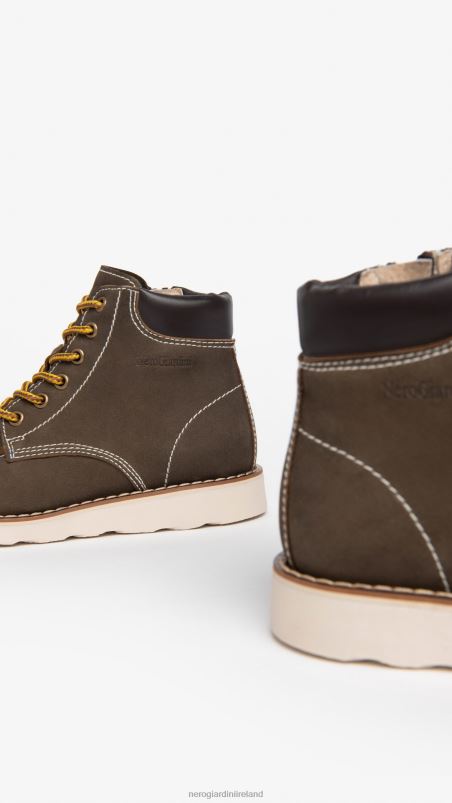 NeroGiardini Boy Art. I334570M leather ankle boots Bosco N8HP4456