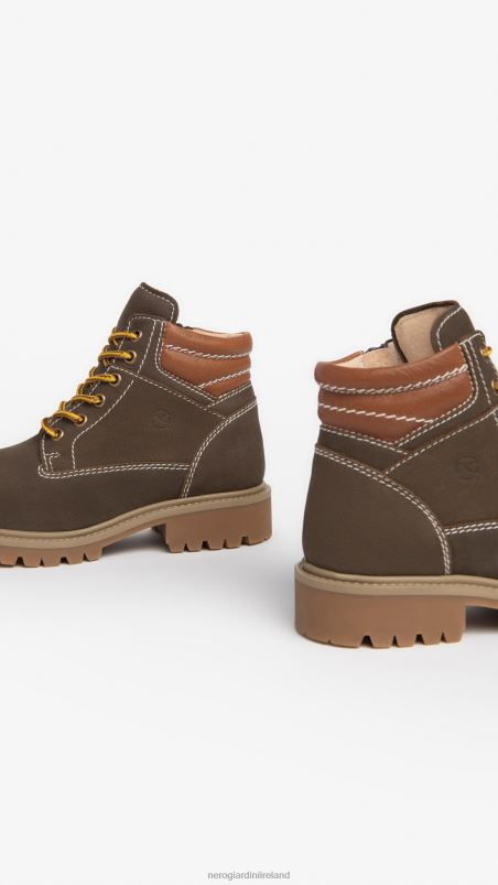 NeroGiardini Boy Art. I334580M leather ankle boots Bosco N8HP4455