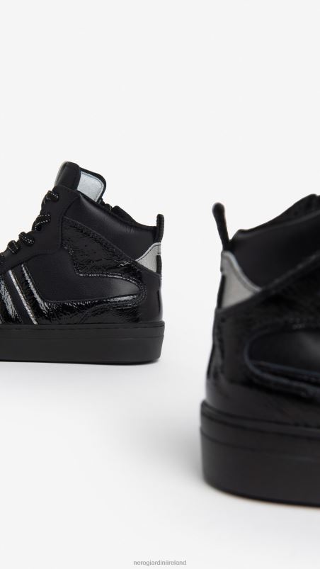 NeroGiardini Girl Art. I332725F leather sneakers Nero N8HP4466