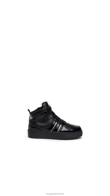 NeroGiardini Girl Art. I332725F leather sneakers Nero N8HP4466