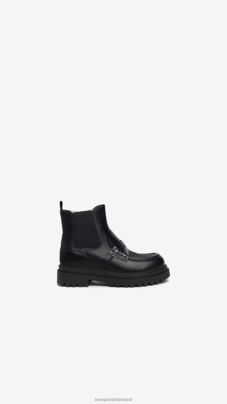 NeroGiardini Girl Art. I332764F leather chelsea boots Nero N8HP4495