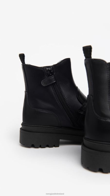 NeroGiardini Girl Art. I332764F leather chelsea boots Nero N8HP4495