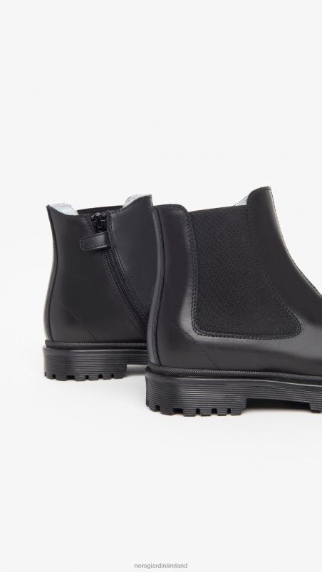 NeroGiardini Girl Art. I332771F leather chelsea boots Nero N8HP4478