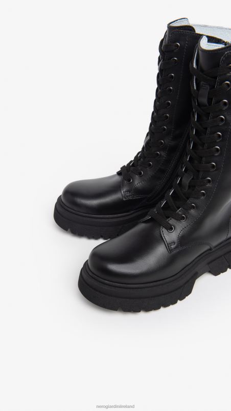 NeroGiardini Girl Art. I332782F leather boots Nero N8HP4481