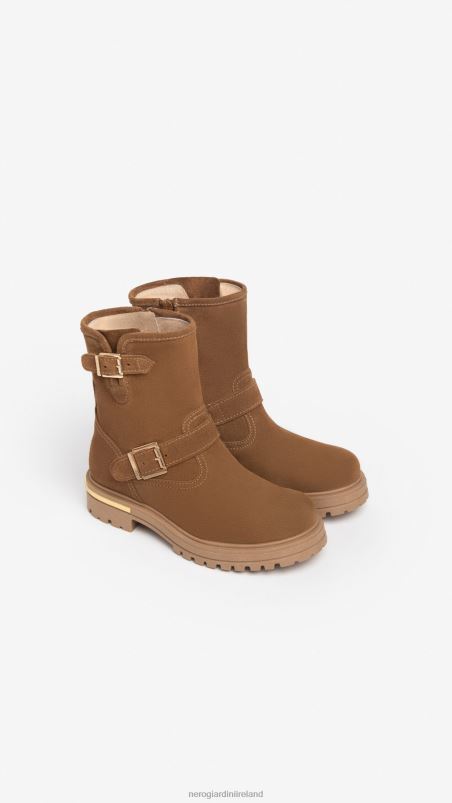 NeroGiardini Girl Art. I332793F leather ankle boots Malto N8HP4490