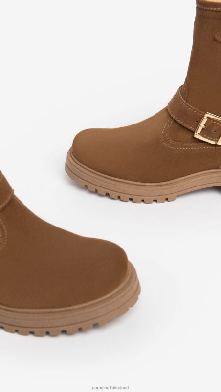 NeroGiardini Girl Art. I332793F leather ankle boots Malto N8HP4490