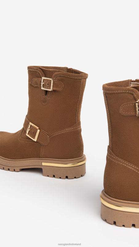 NeroGiardini Girl Art. I332793F leather ankle boots Malto N8HP4490