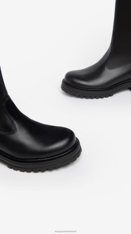NeroGiardini Girl Art. I332794F leather boots Nero N8HP4491