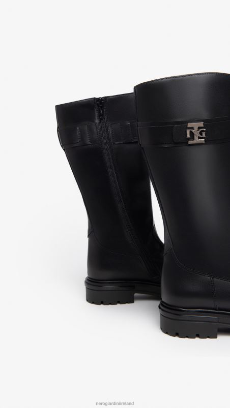 NeroGiardini Girl Art. I332794F leather boots Nero N8HP4491