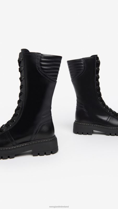 NeroGiardini Girl Art. I332801F leather boots Nero N8HP4479