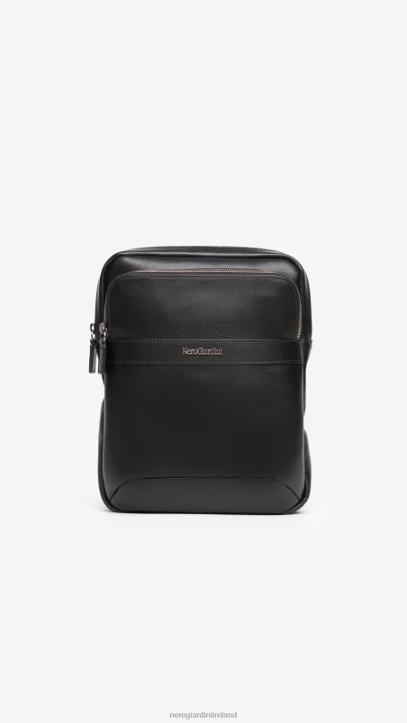 NeroGiardini Men Art. I243192U Technical material purse Nero N8HP4371