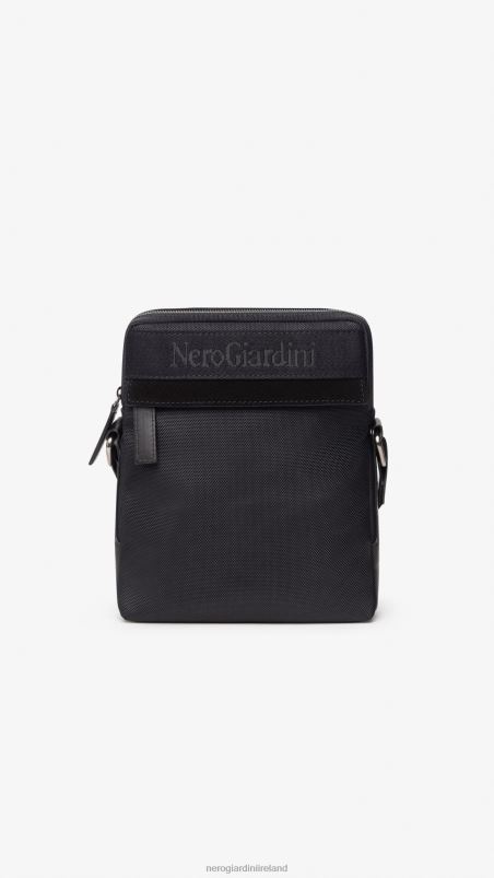 NeroGiardini Men Art. I343600U Canvas purse Nero N8HP4370