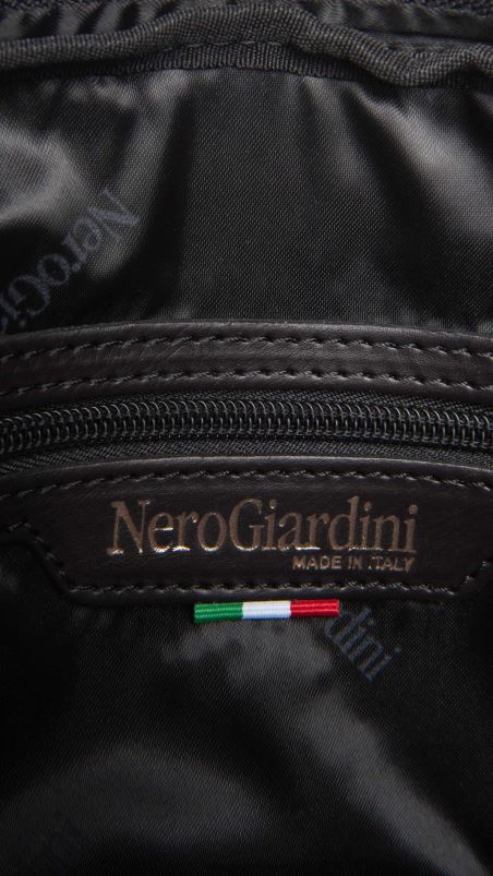 NeroGiardini Men Art. I343600U Canvas purse Nero N8HP4370