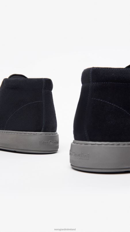 NeroGiardini Men Art. I303064U suede desert boots Blu N8HP4343