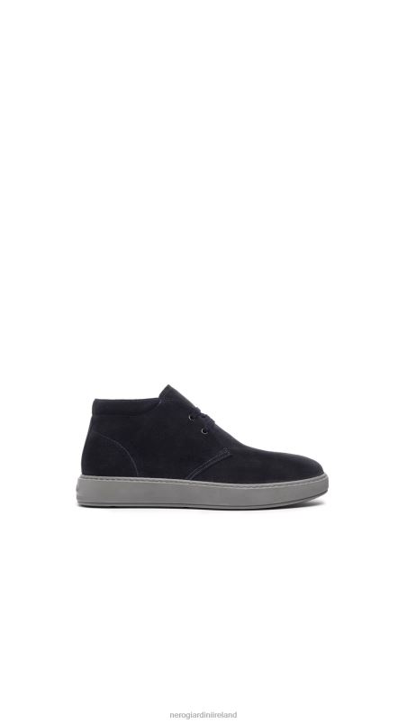 NeroGiardini Men Art. I303064U suede desert boots Blu N8HP4343