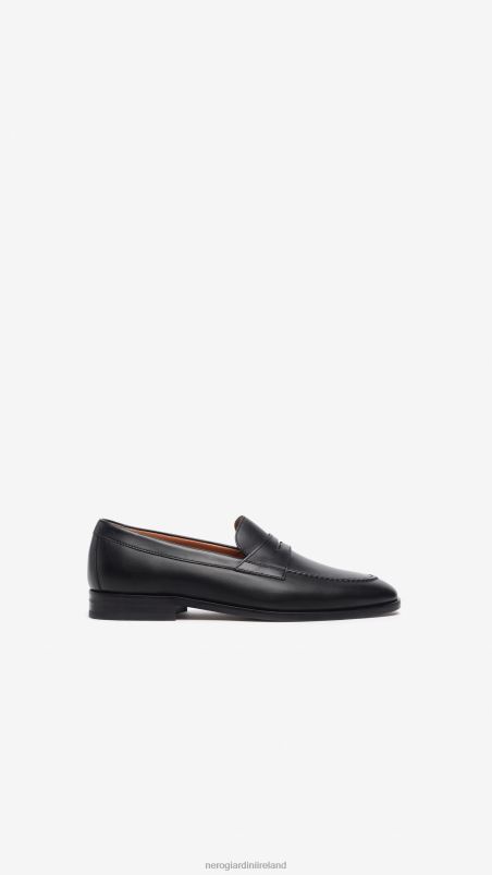 NeroGiardini Men Art. I302931UE leather loafers Nero N8HP4369