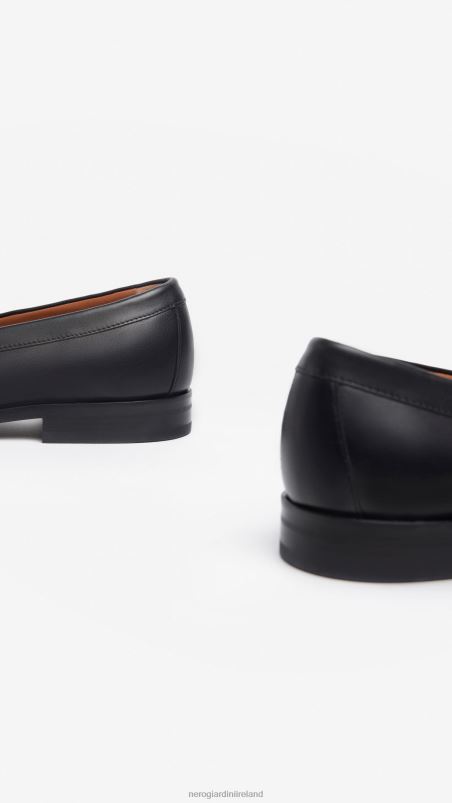 NeroGiardini Men Art. I302931UE leather loafers Nero N8HP4369