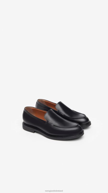 NeroGiardini Men Art. I302950UE leather loafers Nero N8HP4367