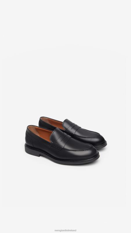 NeroGiardini Men Art. I302951UE leather loafers Nero N8HP4363