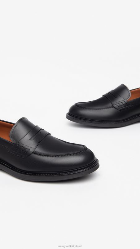 NeroGiardini Men Art. I302951UE leather loafers Nero N8HP4363